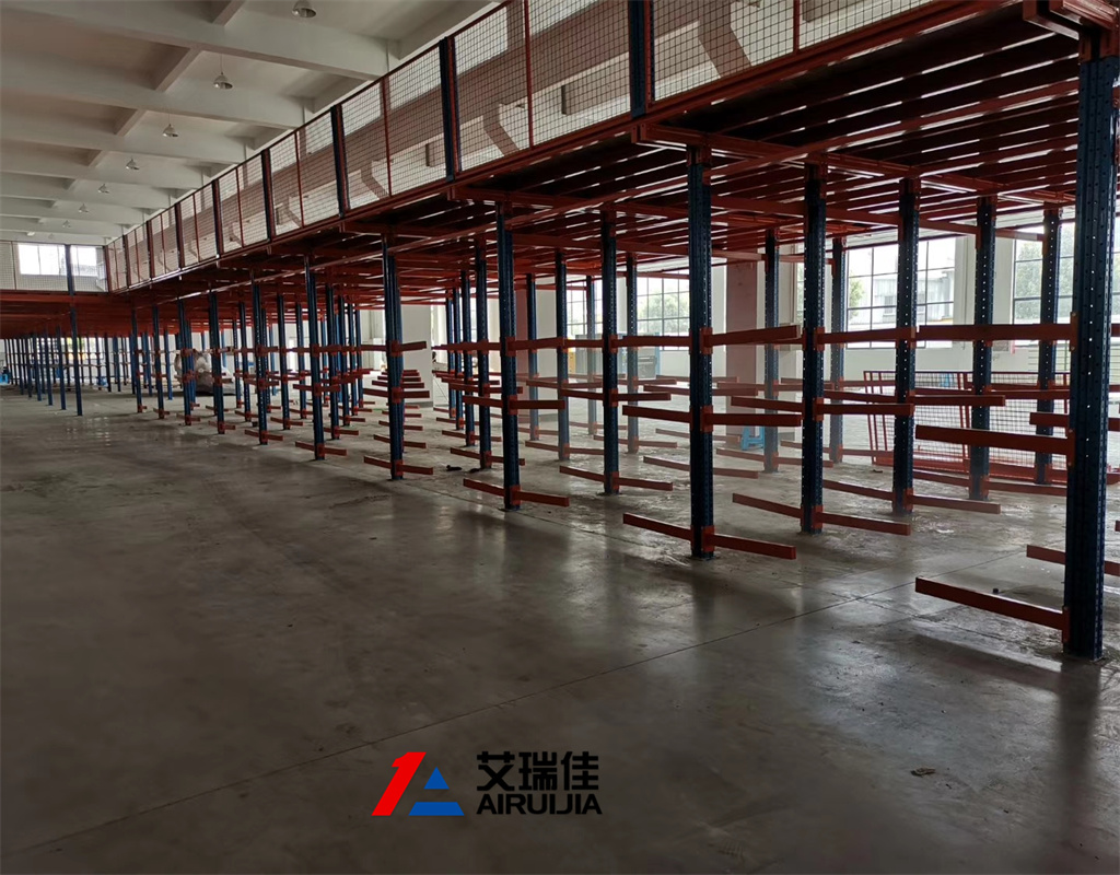 无锡放型材货架平台  
