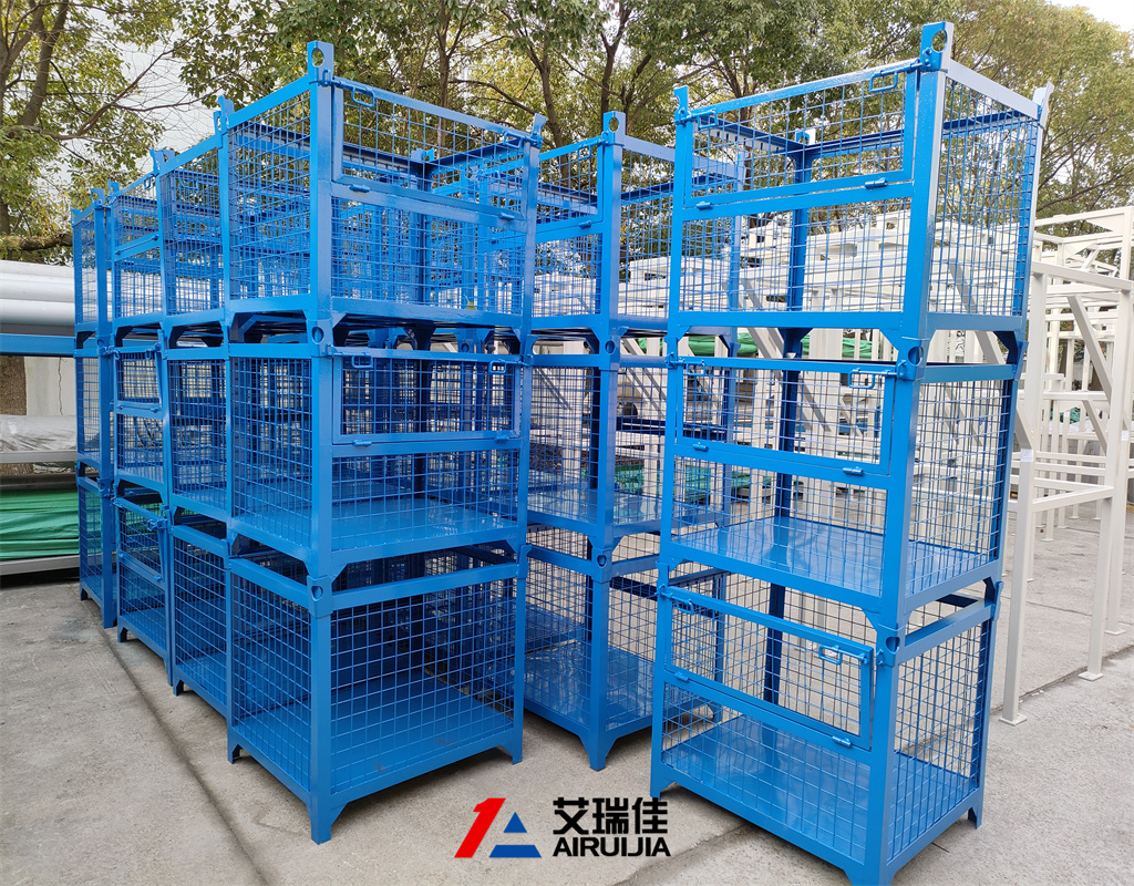带吊耳半开门料箱  